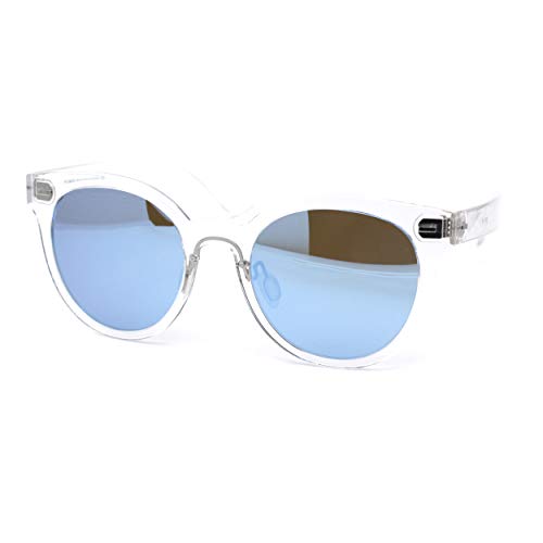SA106 Womens Polarized Lens TR90 Plastic Horn Rim Sunglasses2