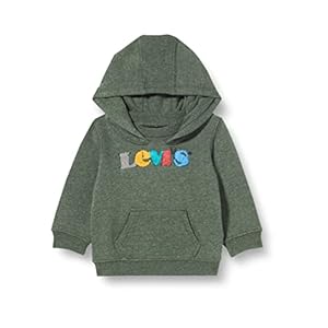 Levi’s Kids Baby Jongens Lvb Logo met capuchon met volledige rits