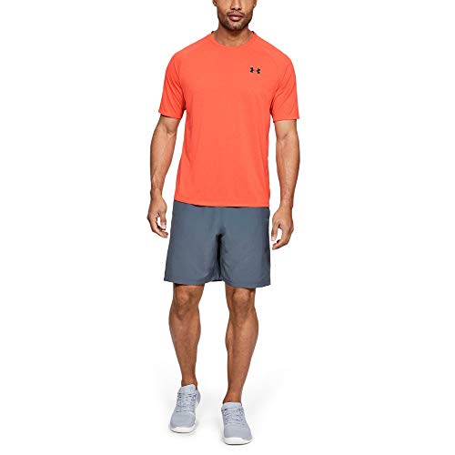 Image of Under Armour Men's Polyester Solid UA Tech 2.0 SS Short Sleeve Tee | 1326413-001