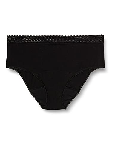 Athena Lingerie Culotte pour Les REGLES 8A82 sous-vêtement, Noir, 44-46 Femme Cover