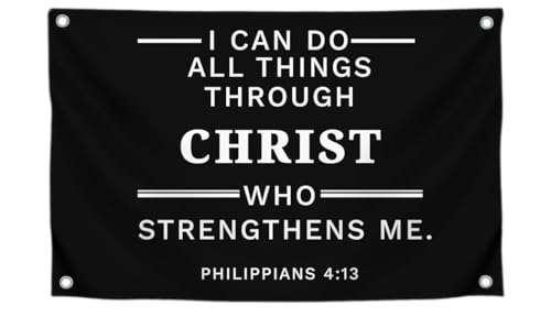 3x5 Ft Religious Christian Polyester Single Sided Flag I Can