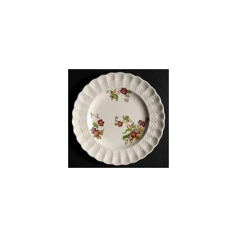 Wicker Lane Basket Weave Salad Plate Crazed 7 3/4" Cover