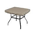 Covers & All Square Table Top Cover, 12 Oz Waterproof UV & Weather Resistant Patio Table Cover, Outdoor Table Cover for Patio Outdoor Furniture & Coffee Table (36” L x 36” W x 6” H, Beige)