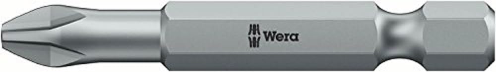 Wera Premium Torsion 1/4in Hexagon Drive Phillips Bit PH2 x 50mm