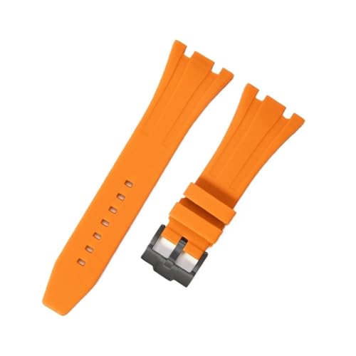 �I�[�f�} �s�Q ���C�����I�[�N 15400 15703 �X�|�[�e�B�u���X���b�g�Ή� �v���~�A���V���R���E�H�b�`�o���h - 26mm �E�H�b�`�X�g���b�v (�I�����W-�u���b�N-K14)