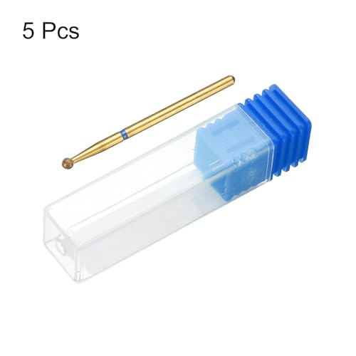 Set 5 pcs Punta de Fresa Diamante 2.5mm HARFINGTON miniatura 3
