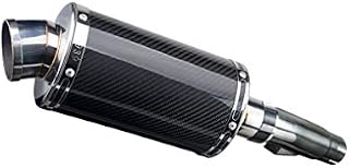 Delkevic Aftermarket Slip On compatible with Honda NC750 & NC700 DS70 9" Carbon