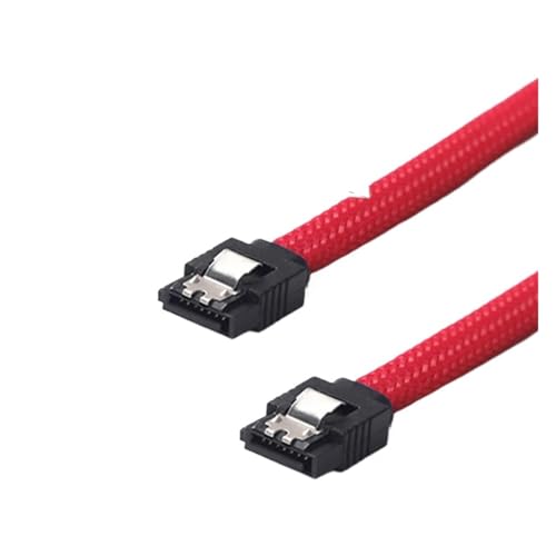 Cable de datos SATA 3.0 III de 50 cm con funda de nylon miniatura 2