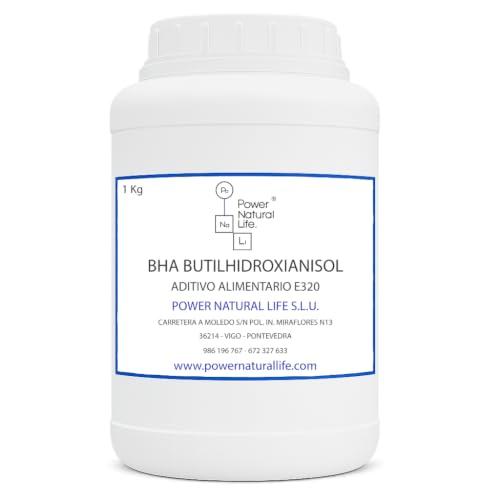 BHA Butilhidroxianisol en polvo E320 para evitar la oxidación en procesos alimentarios e industriales