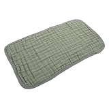 BAZEITFLOW Lagiges Mulltuch Burp Cloths Weiches Saugfähiges Tuch als Spucktuch Waschlappen und...