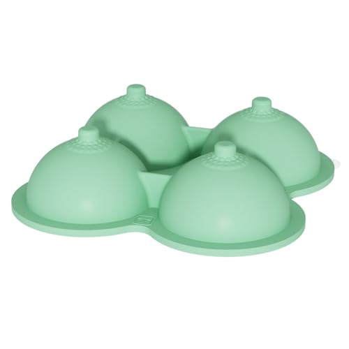 Molde de silicona para cubos de hielo TiaoBug verde miniatura 1