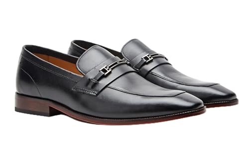 Image of Symbol Premium Mens Formal Slip-on Moccasin Leather Shoes