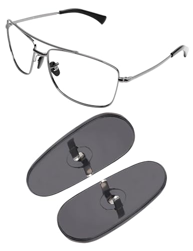 Image of Clear Soft Silicone Replacement Nose Pads for Ray-Ban Aviator RB3025 /RB3026 /RB3030 /RB3211 /RB3362 /RB3445 /RB4175