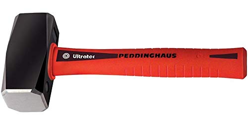 Peddinghaus Fäustel Ultratec 1500g 3-Komponenten Hammer Rot Metall