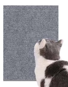 2枚セット 猫 爪とぎ シート 大判 粘着式 猫用爪とぎ マット 爪研ぎ 自由 組み立て 粘着式猫爪とぎポスト カット可能 粘着式 猫ソファプロテクター 家具 つめとぎ カーペット 耐摩耗 汚れ防止 傷防止