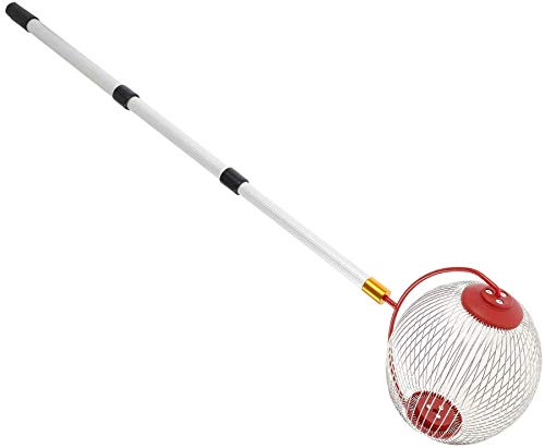 Collecteur De Noix Télescopique Pour Jardin - Manche 46-150 Cm - En Acier Inoxydable - Pour Ramasser Glands, Noisettes, Châtaignes - 10