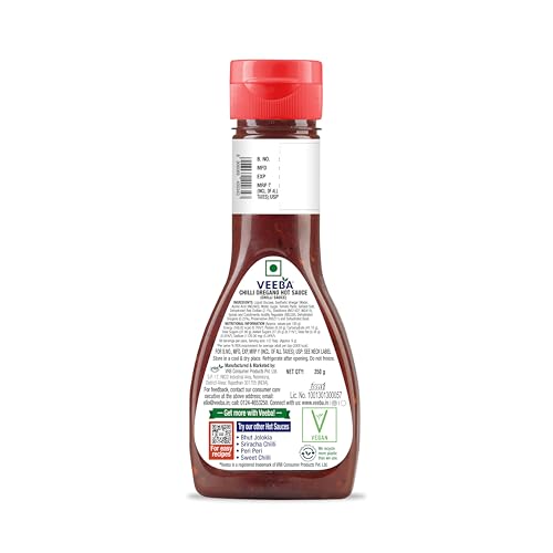 Image of VEEBA Sauces, Chilli Oregano Sauce, 350Gram