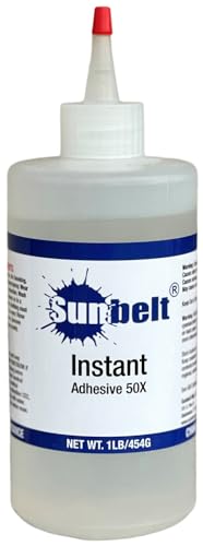 Sunbelt Instant Adhesive Super Glue, 50x, (Cyanoacrylate Glue)