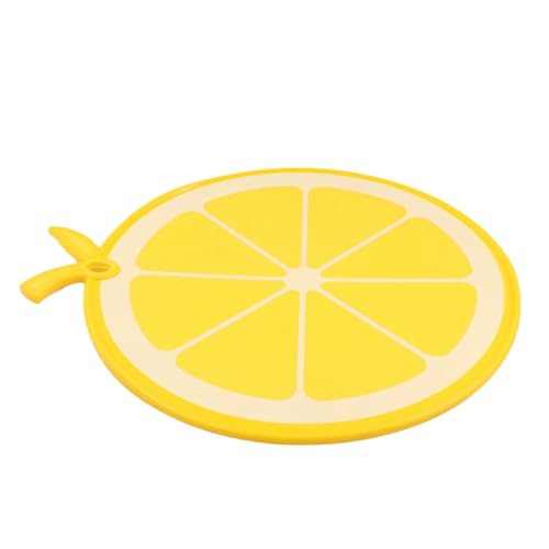 Tabla de Cortar Plástico Redonda Amarilla 31 cm miniatura 6