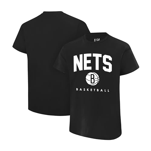 Ultra Game NBA - Camiseta de manga corta Arched Plexi para niños, Color del equipo, 10-12
