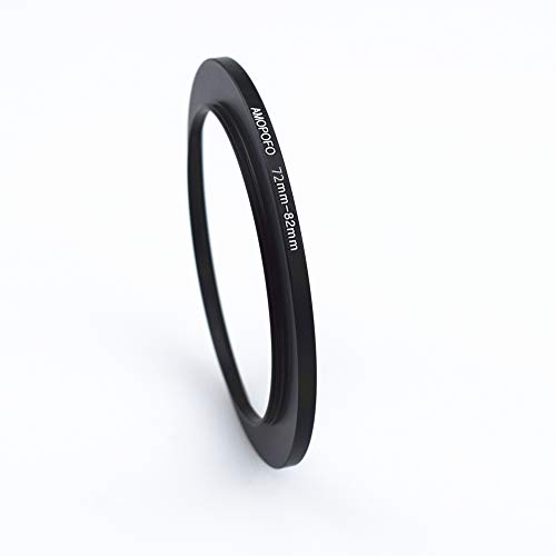 Image of 72mm to 82mm Camera Filter Ring /72mm to 82mm Step-Up Ring Filter Adapter for 82 mm UV,ND,CPL,Metal Step Up Ring