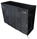 Funda Rectangular para Barbacoa BBQ Tarrington House, Impermeable, Negra