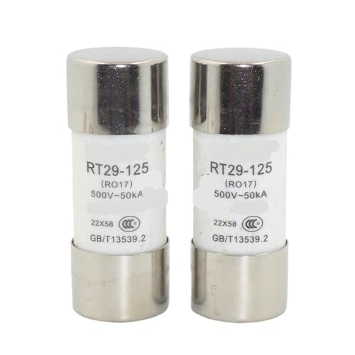 Fusible RO17 RT29-125 500V 80A cartouche céramique 22X58mm pour tableau électrique et disjoncteur