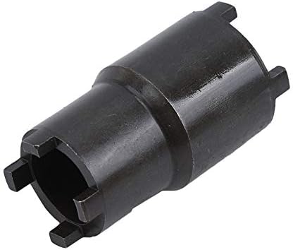 4-Pin Lock Nut Wrench, Dual-Ended 20mm and 24mm Clutch Socket Spanner Remover Compatible with Honda Motorcycle ATV Dirt Bike