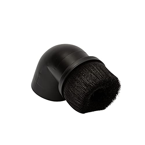 Image of Shop-Vac 9067900 2.5 Inch Diameter Right Angle Brush, Ideal for Dusting Blinds And Irregular Surfaces, Works with 2.5 Inch Hose, Black, (1-Pack)