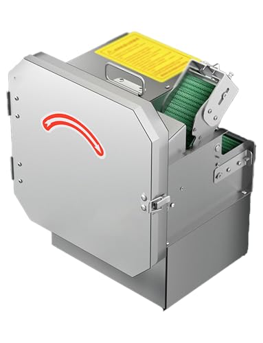 Cortadora y picadora eléctrica de vegetales en acero inoxidable