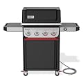 Weber Spirit® EX?425C Smart Gas Grill (Natural Gas) for Outdoor Cooking, 4 Burners with 2 Boost Burners – Wi?Fi Enabled Grill, Porcelain-Enameled Cast-Iron Grates, Sear Zone & Weber Connect