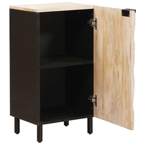 Meuble console avec porte buffet de rangement blanc en fer