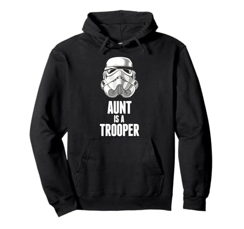Sweat Star Wars Stormtrooper Aunt Is A Trooper Pullover Hoodie pour femme en coton
