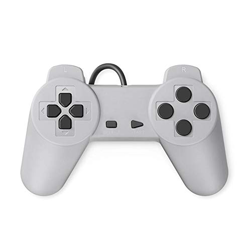 isilky 8-bit PS1 Mini Home Retro Game Console, AV Output NES Console Built-in Hundreds of Classic Video Games(620 Action Game) - Thumbnail 2