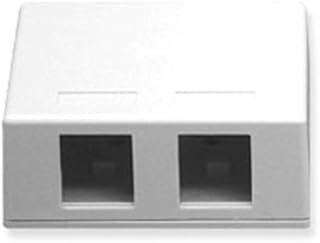 IC107SB2WH - SURFACE BOX 2PT White-ICC-SURFACE-2WH - New