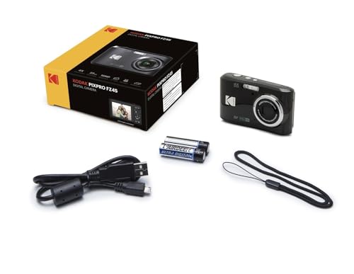KODAK PIXPRO FZ45 16MP Digital Camera with 4X Optical Zoom 27mm Wide Angle and 2.7" LCD Screen Bundle with 32GB SD Memory Card, AA Batteries (4 Pack), Lens Cleaning Cloth (Black) - image 7