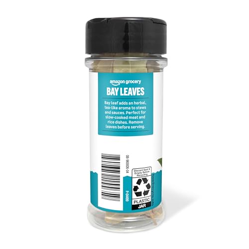 Amazon Grocery, Whole Bay Leaves, 0.25 Oz (Previously Happy Belly, Packaging May Vary)