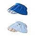 REAPP Double Utilisation du Chapeau de Soleil Pliage Bandeau de Haut Top Vide UV Protection Pliable Coiffeur Portable Femme Cheveux Cerceau extérieur (Color : 2 pcs Random Color, Size : 55-58cm)