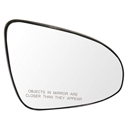 ECCPP Right Side Mirror Glass Door Mirror Glass fit for 2012 2013 2014 2015 2016 2017 for Toyota Camry 2014-2017 for Toyota Corolla Heating Metallic Finish