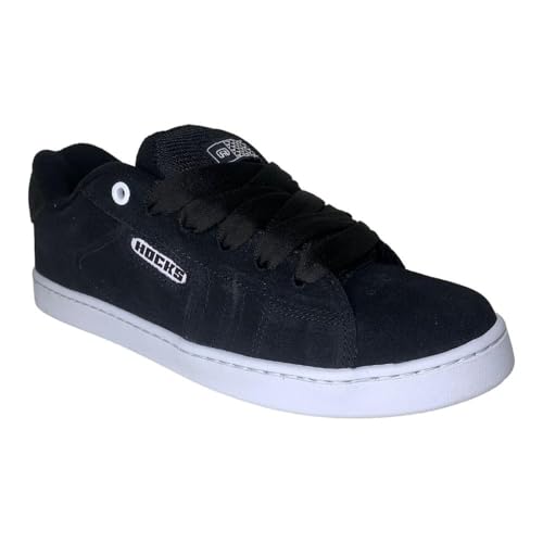 Tênis Hocks Ruas Skate (Preto/Branco, BR, Adulto, Numérico, 35)