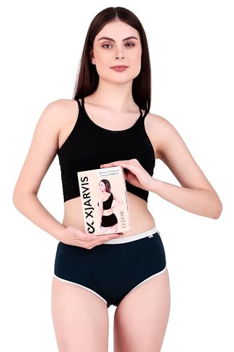 Image of XJARVIS Lima Women Boyshort Underwear Breathable Stretch Cotton Boyshort Panties Designed for All-Day Comfort Made with Cotton Blend Soft Flexible Mid-Rise Moisture-Wicking