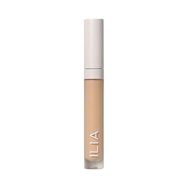 ILIA-Natural-True-Skin-Serum-Concealer-Cruelty-Free-Vegan-Clean-Beauty-Yucca-SC2 ILIA - True Skin Serum Concealer | Non-Comedogenic, Cruelty-Free, Vegan, Safe For Sensitive Skin, Reduces Appearance of Dark Circles + Blemishes (Yucca SC2, 0.16 oz | 5 ml)