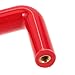 EXAOMBLE Heavy Duty U Shape Bakelite Handle Industrial Machine Pull with M8 Thread 120mm Hole Centers Oven Door Replacement Grip for Equipment Repair