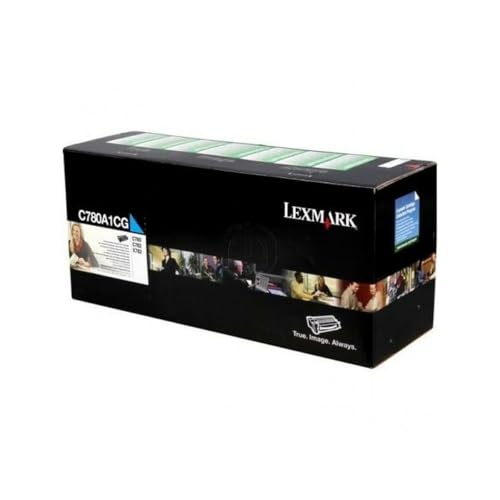 Lexmark Tóner C780A1CG Negro Cian