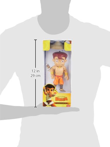 Image of Funskool-Chhota Bheem 7 Inch Action Figure,Green Gold Chhota Bheem and Friends with Articulation,7 inches,Collectible,for 4 Year Old Kids and Above,Toy