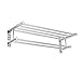 Portasciugamani,Porta asciugamani da bagno, acciaio inossidabile 304 fissato al muro con mensola per asciugamani a doppia fila, per cucina Bagno WC Ufficio hotel-A-60cm