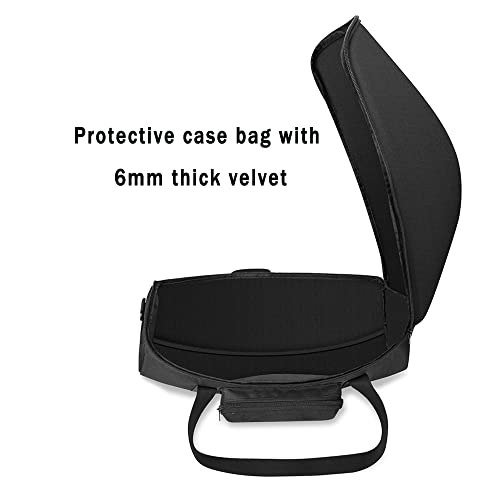 Yaowanguan Case Boombox 3/Boombox 3 WiFi Protective Bag for JBL Boombox 3 Portable Wireless Bluetooth Speaker,Boombox 2 Charger Cable Carry Travel Storage Case Cover Shoulder Bag(Black) - Image 4