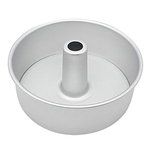 Baoblaze Conjunto de 3 Peças de Bolo de Alimentos de Anjo Alumínio Antiaderente Redondo Bolo de Chif