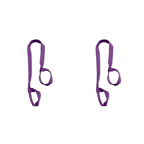 WUUOSSYUIS 2 PCS Alça de esteira de ioga multifuncional sólida para equipamentos de ginástica bolsa