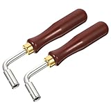 Kisangel Dulcimer Stimmschlüssel 2 Stück Handlicher Hackbrett Schraubenschlüssel Aus Metall Präzises Stimmwerkzeug Für Chinesisches Hackbrett Leicht Und Kompakt Für Musiker